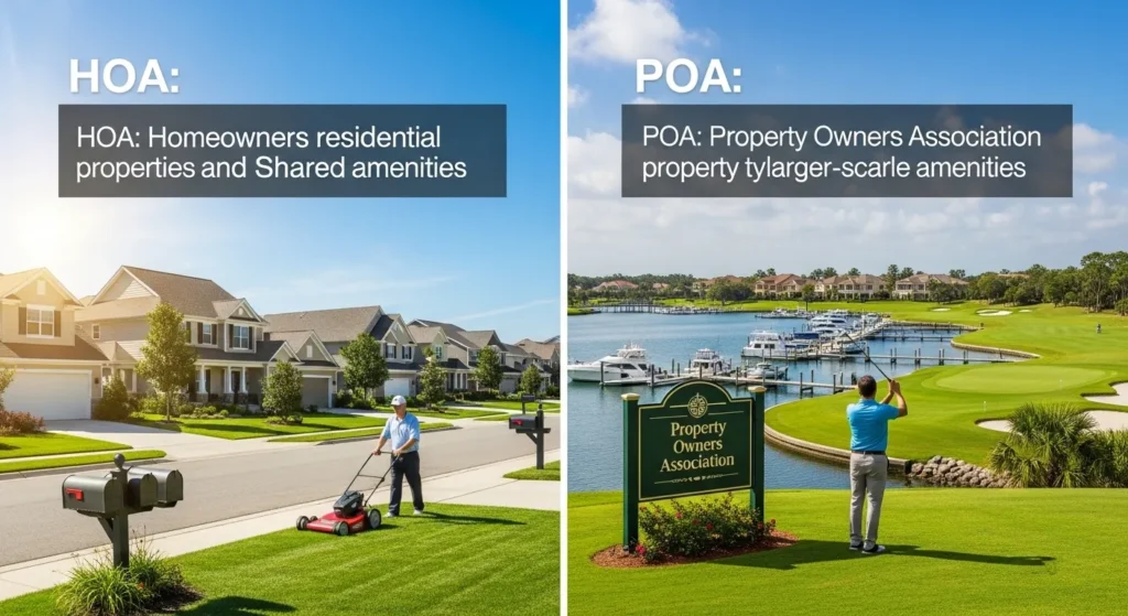 Difference Between HOA and POA