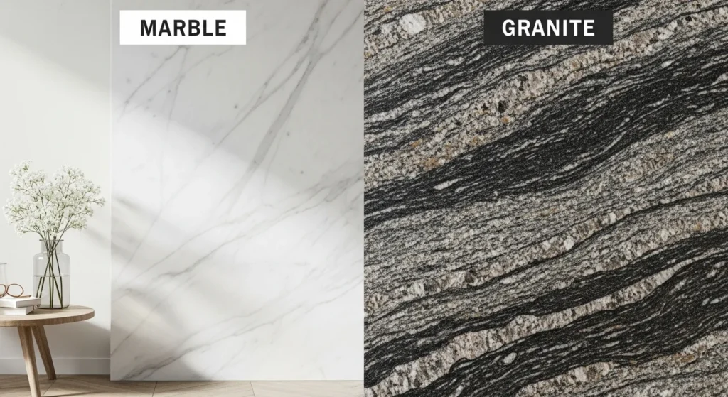 Difference Between Marble and Granite