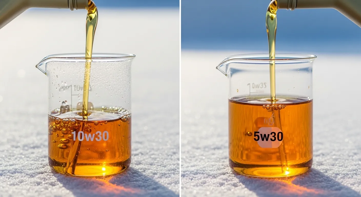 difference between 10w30 and 5w30