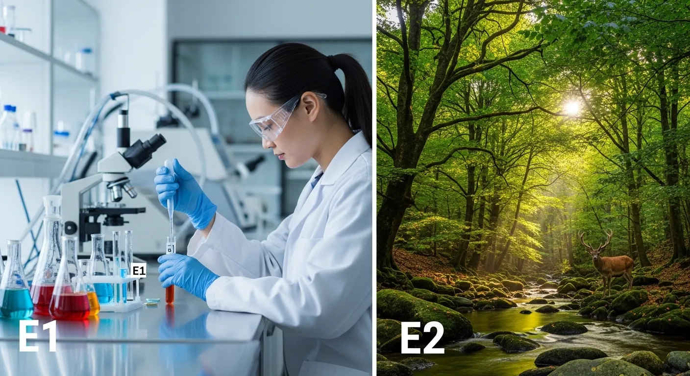 difference between e1 and e2