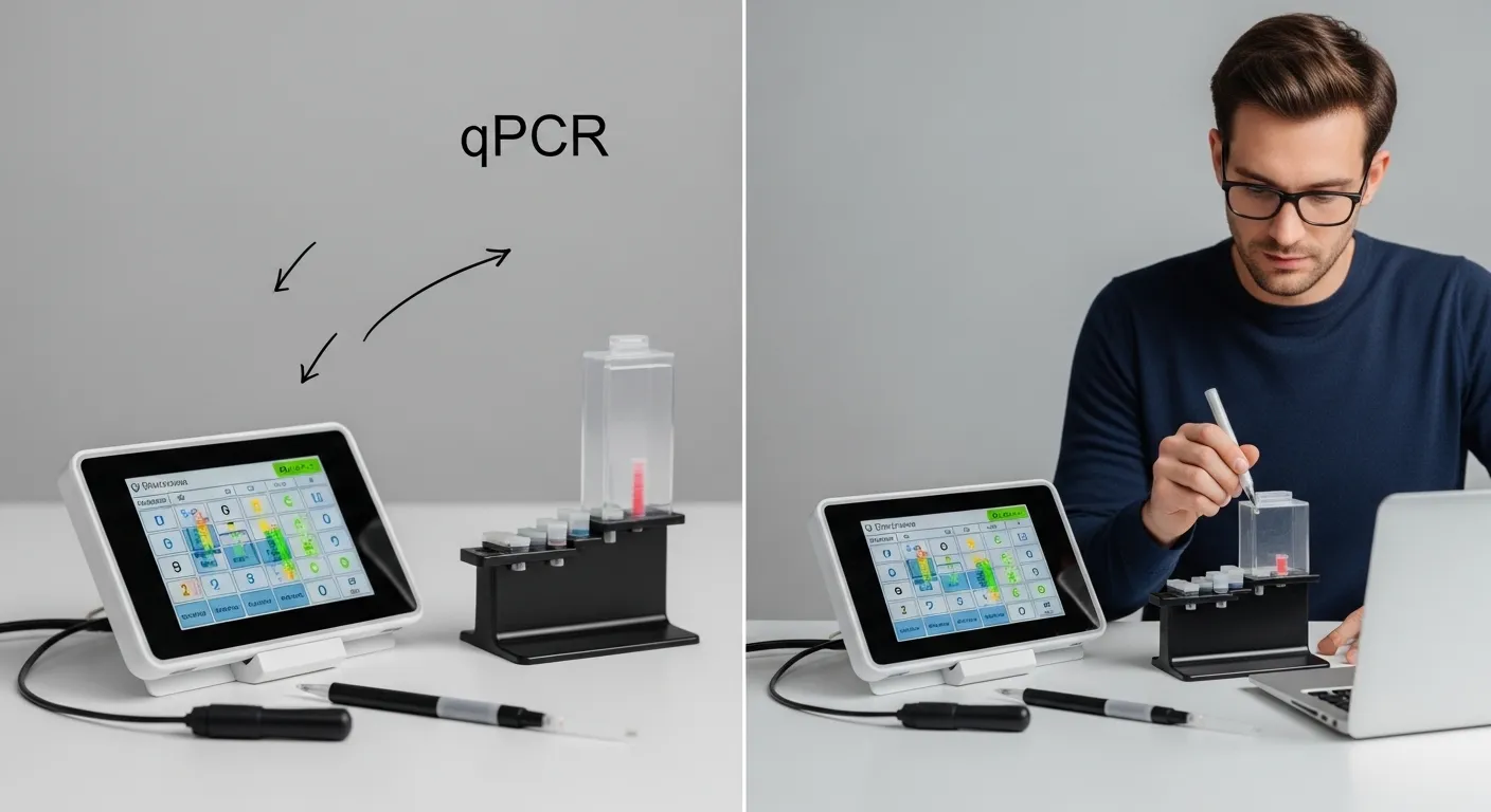 difference between pcr and qpcr