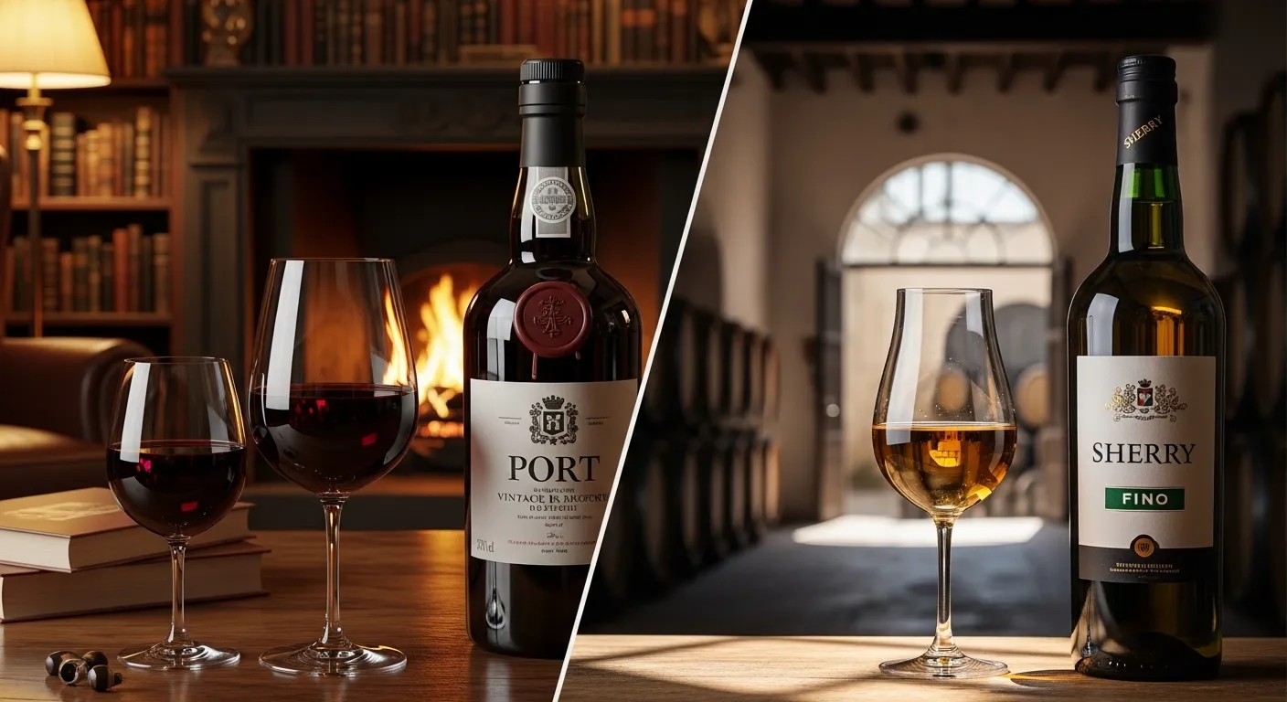 difference between port and sherry