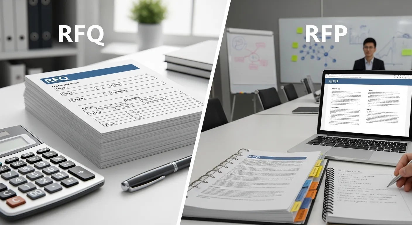 difference between rfq and rfp