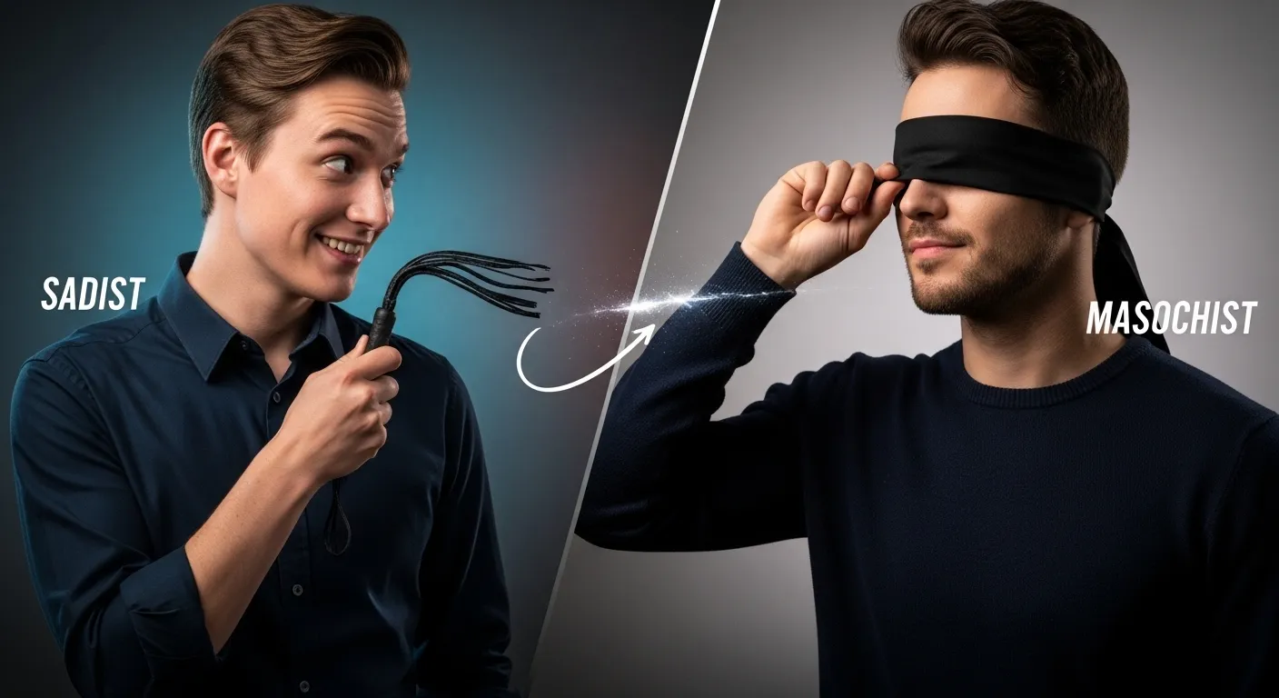 difference between sadist and masochist